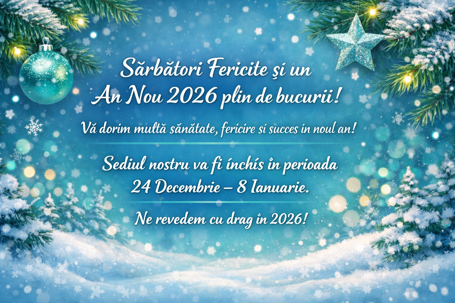 Sărbători fericite